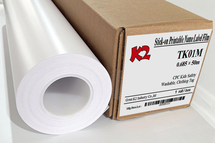 The Stick on Clothing Labels fra K2